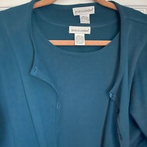 Women’s Jessica London Cardigan Set size 12